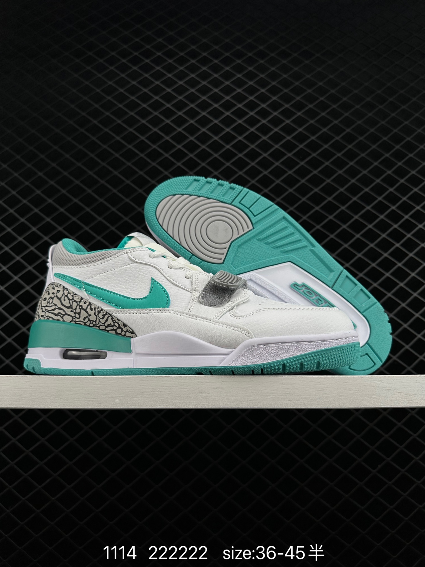 Nike Air Jordan Legacy 312 Low”White/Pine Green“